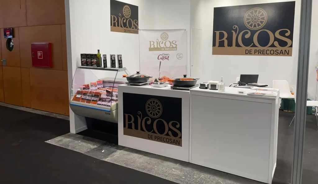 Precocinados Precosan - stand feria de alimentación